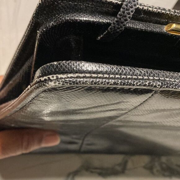 Vintage Very Rare Susan Gails Genuine Snake Skin Bellido - Picture 10 of 15